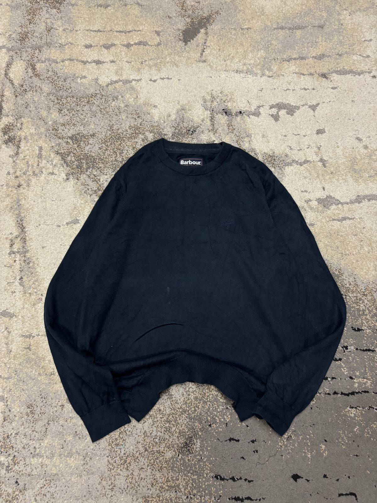 Bluza Barbour crewneck, damskie w bardzo dobrym stanie rozmiar L, widok z przodu