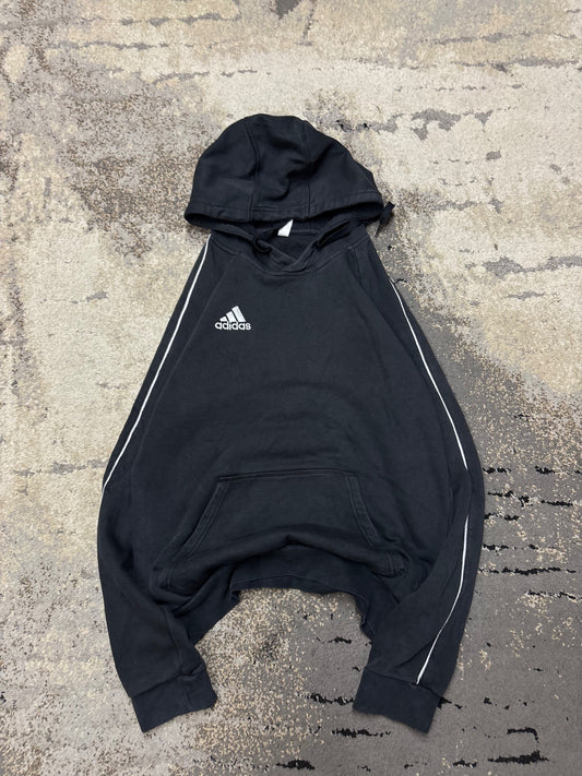 Bluza Adidas hoodie, męskie w bardzo dobrym stanie rozmiar S, detal
