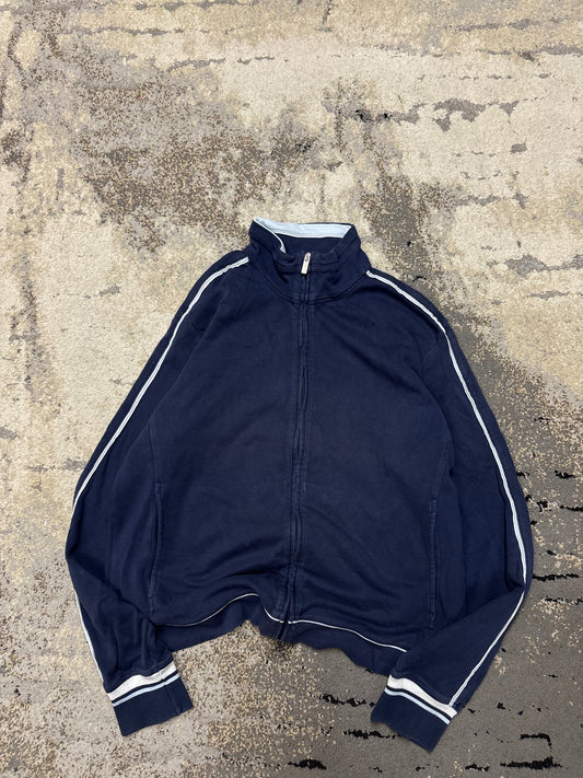 Bluza champion zipp vintage retro y2k, damskie w bardzo dobrym stanie rozmiar XL, widok z przodu