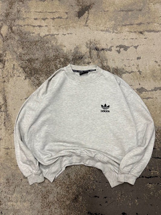 Bluza Adidas crewneck vintage retro y2k, męskie w bardzo dobrym stanie rozmiar M, widok z przodu