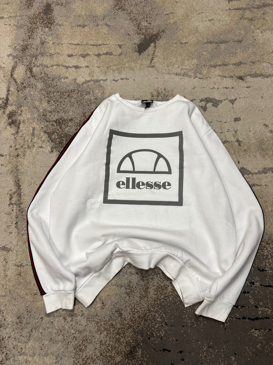 Bluza Ellesse crewneck, męskie w bardzo dobrym stanie rozmiar XXL, widok z przodu
