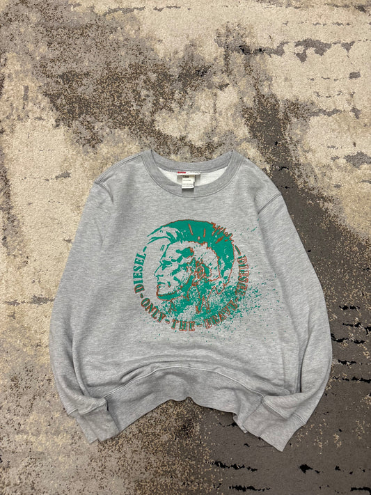 Bluza Diesel crewneck, dziecięce w bardzo dobrym stanie rozmiar 140 cm / 10 lat, widok z przodu