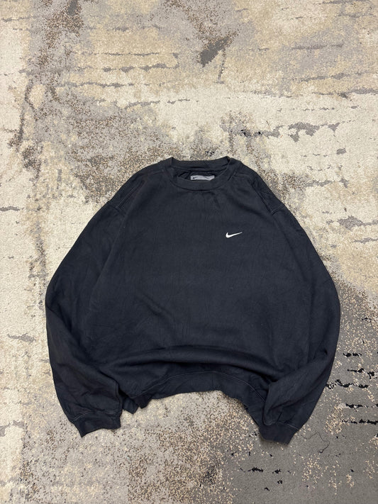 Bluza Nike crewneck vintage retro y2k, męskie w bardzo dobrym stanie rozmiar XL, widok z przodu