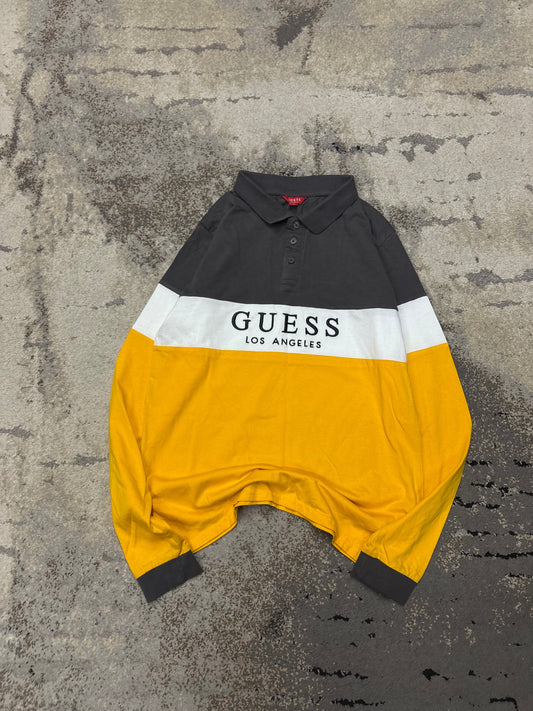 Koszulka Polo guess, męskie w bardzo dobrym stanie rozmiar XS, widok z przodu