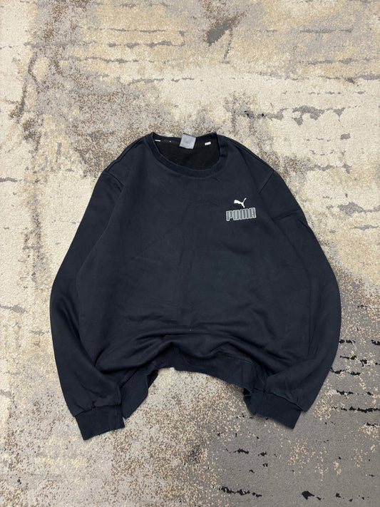 Bluza Puma crewneck, damskie w bardzo dobrym stanie rozmiar M, detal