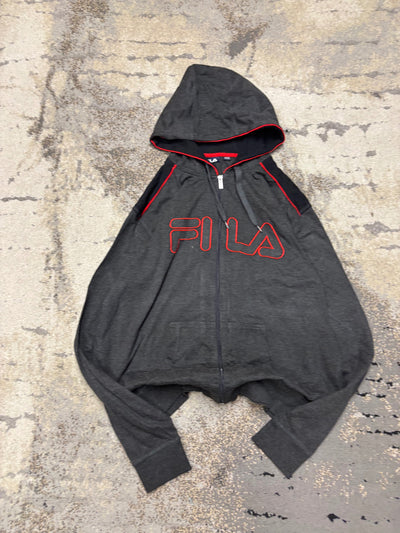 Bluza Fila zipp, męskie w bardzo dobrym stanie rozmiar XL, widok z przodu