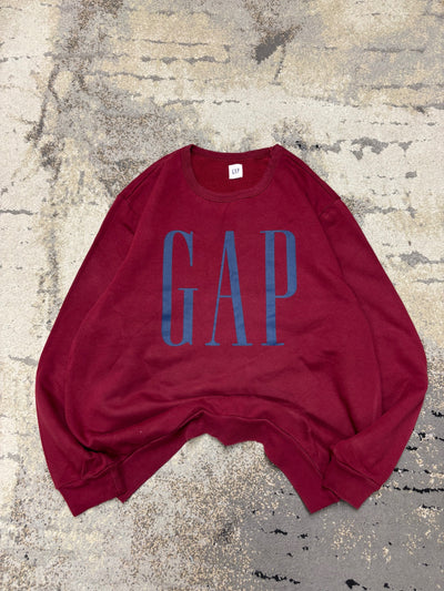 Bluza Gap crewneck, męskie w bardzo dobrym stanie rozmiar XL, widok z przodu