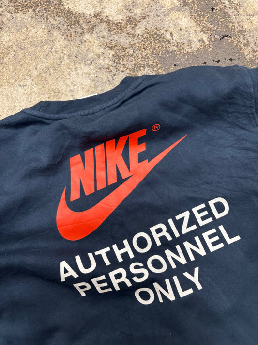 Bluza Nike crewneck, męskie w bardzo dobrym stanie rozmiar M, detal