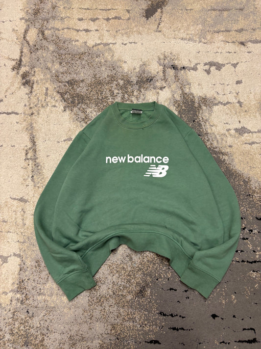 Bluza New Balance crewneck, damskie w bardzo dobrym stanie rozmiar XL, widok z przodu