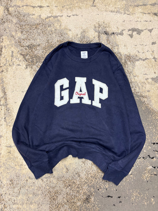 Bluza Gap crewneck, damskie w bardzo dobrym stanie rozmiar XL, widok z przodu