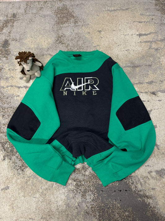 Bluza vintage retro Nike haft Logo lata 90