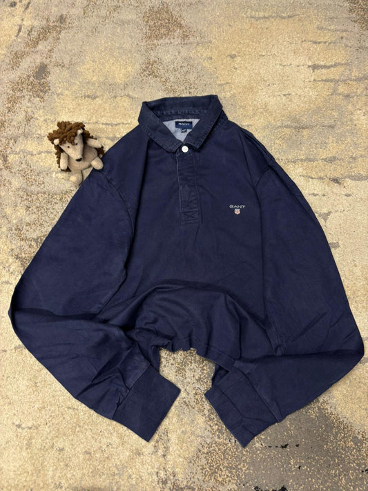 Koszulka z długim rękawem Polo Gant haft Logo