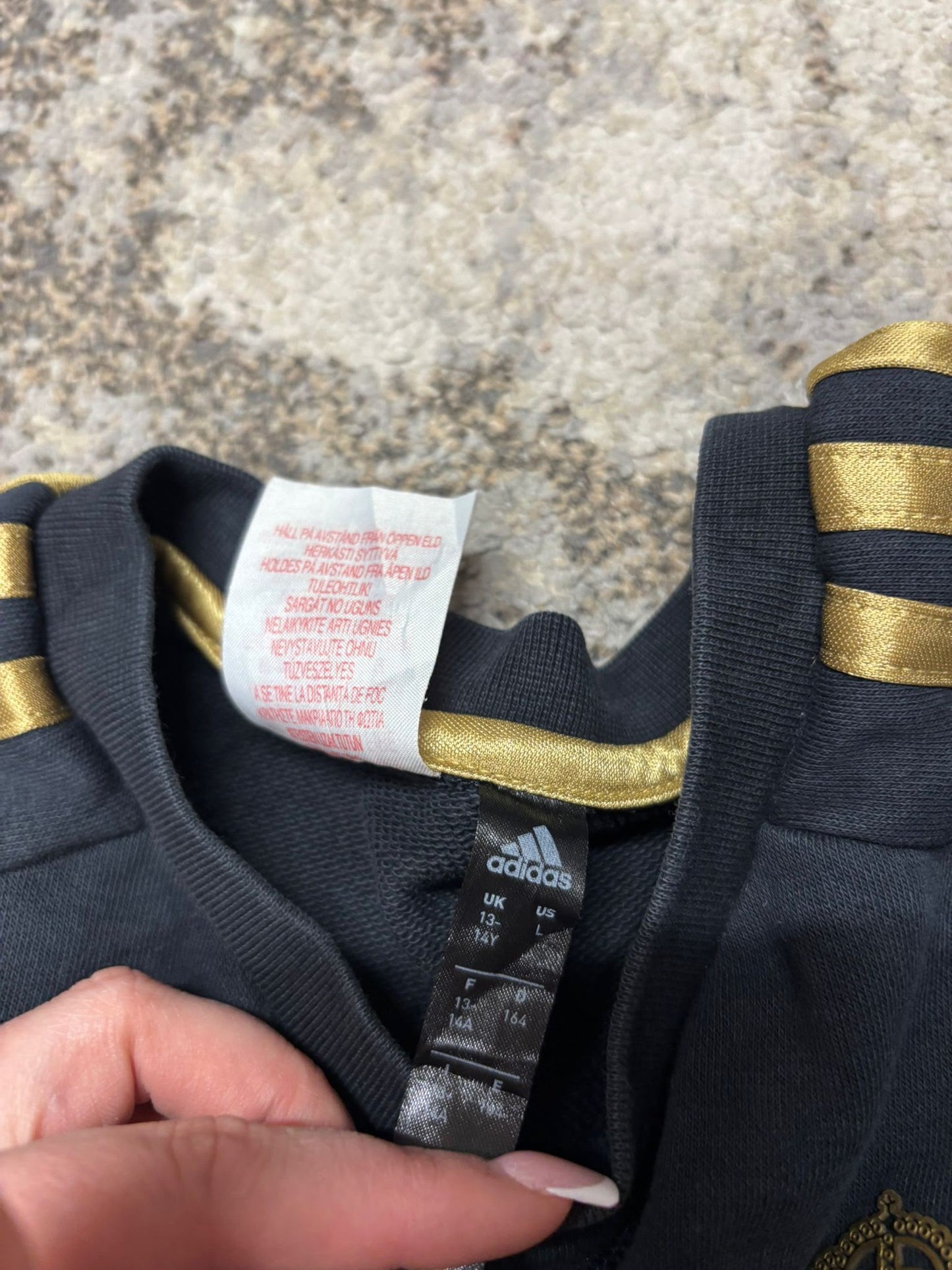 Bluza dziecięca Adidas crewneck