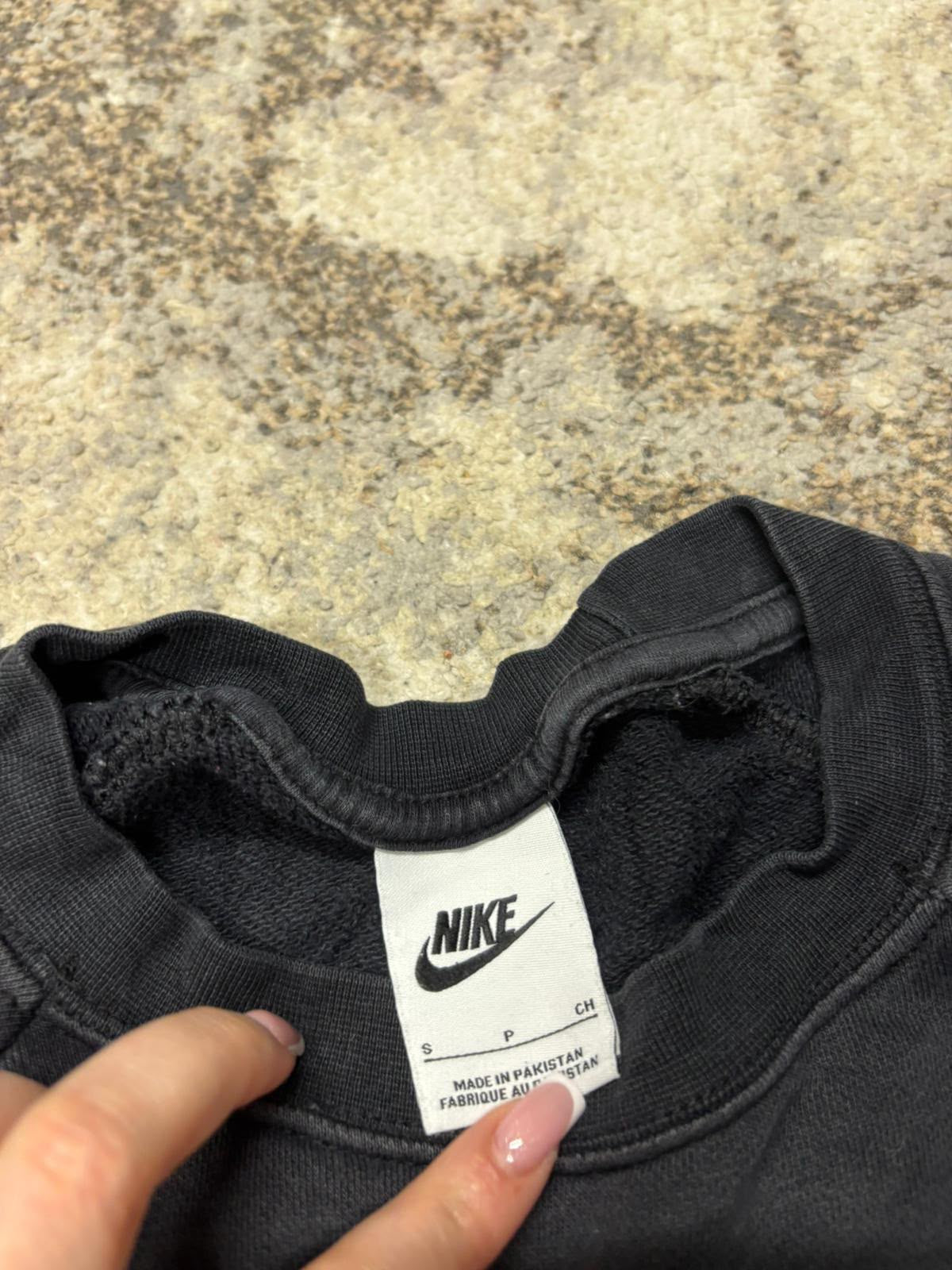 Bluza damska Nike haft logo crewneck