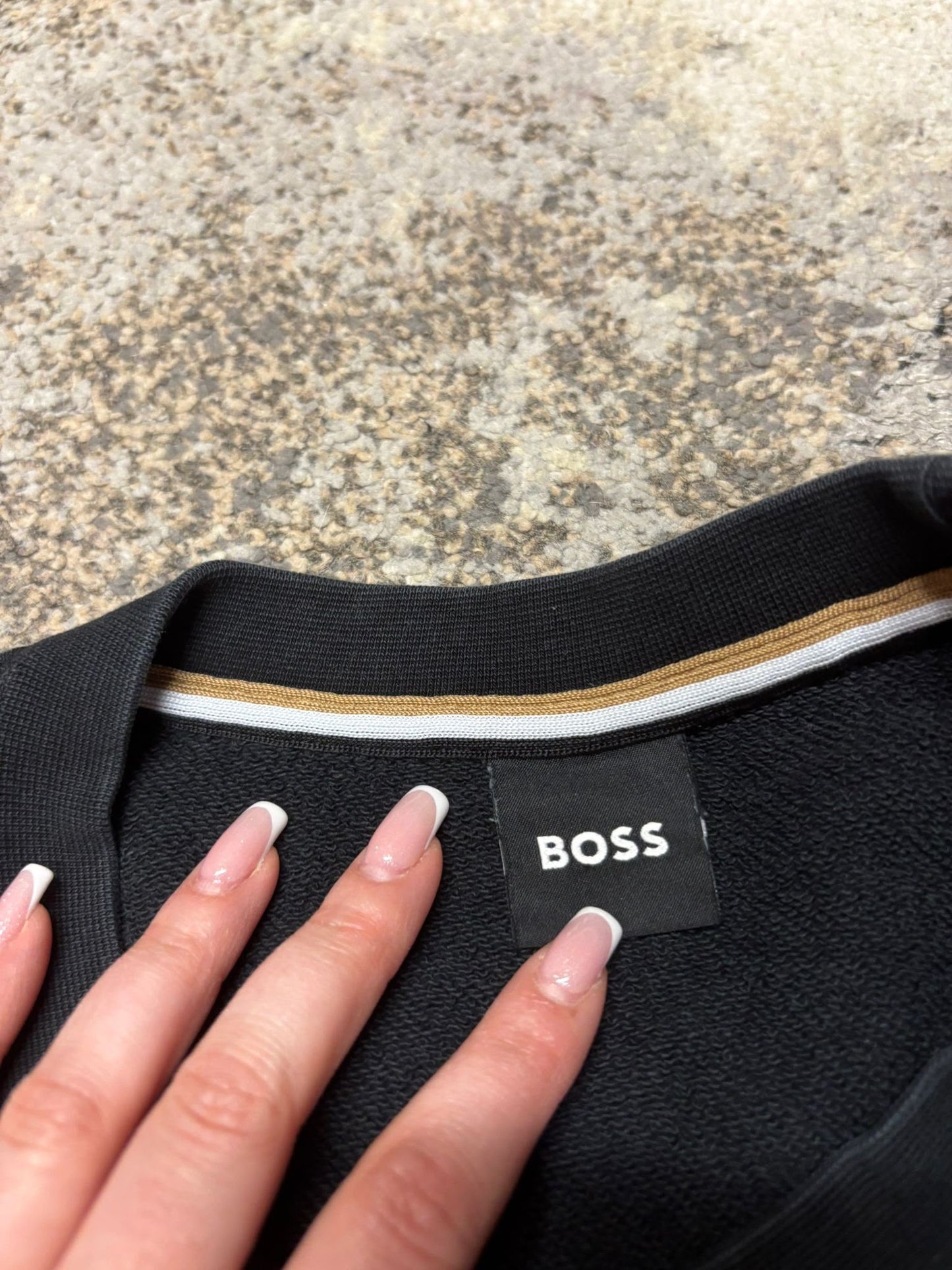 Bluza męska boss crewneck