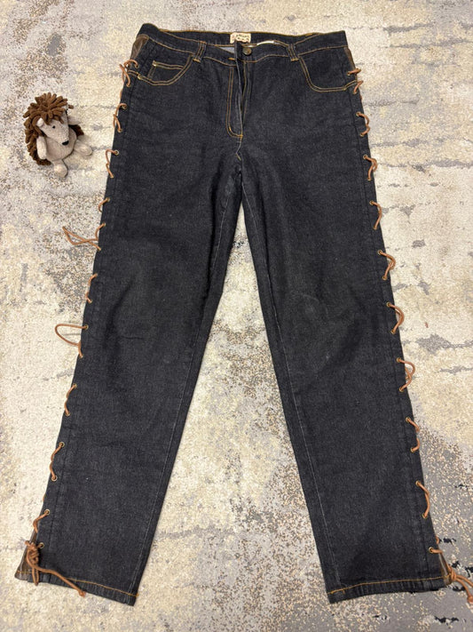 Spodnie damskie jeans vintage