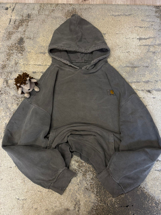 Bluza męska hoodie baggy carhartt naszywane Logo