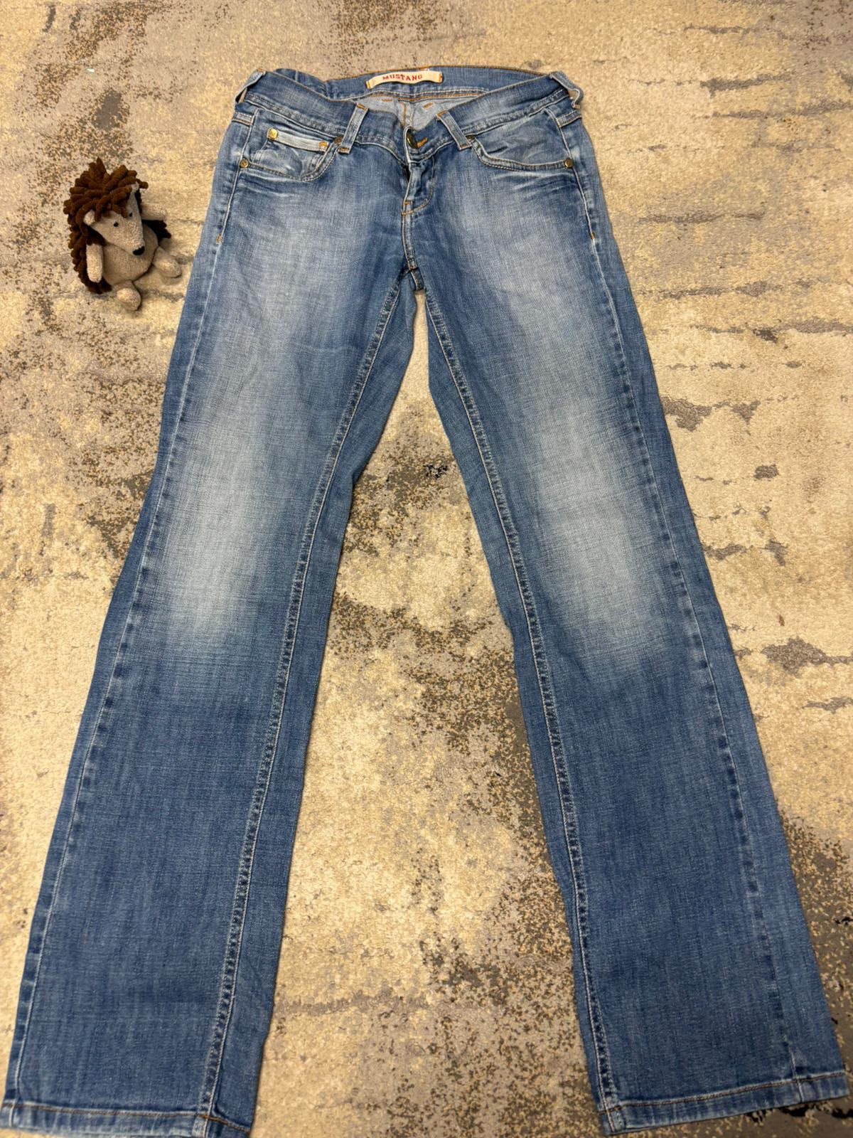Spodnie damskie jeans vintage