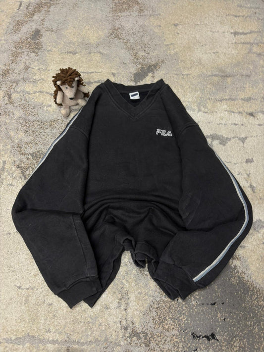 Bluza vintage retro  Fila haft Logo