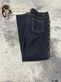 Spodnie damskie jeans vintage