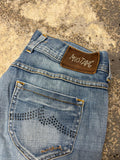 Spodnie damskie jeans vintage