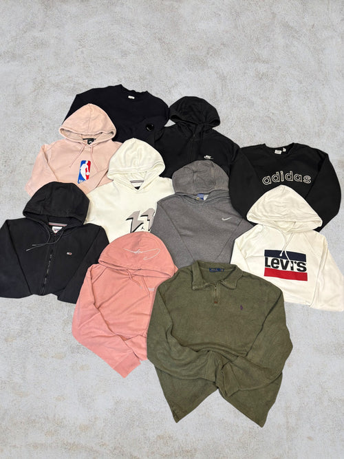 BOX 10 SZT. BLUZ MARKOWYCH 🔥